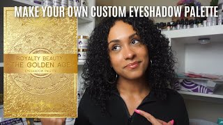 HOW TO MAKE YOUR OWN CUSTOM EYESHADOW PALETTE | Start Your Own Cosmetics Line!