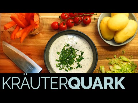 Kräuterquark vegan imitiert! Als Dip & Aufstrich. 🥔🥦🥕🥒🧄🥬🧅🍅Lecker, schnell & einfach.