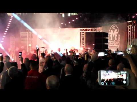 Manuel Charr vs Kevin Johnson Ring Intro mit Kay One 12.04.2014
