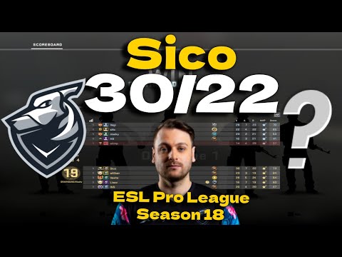 CSGO POV Grayhound Sico (30/22) vs ORKS (Ancient) @ ESL Pro League Season 18