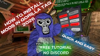 HOW TO GET MODS IN 2026 || GORILLA TAG || WORKING