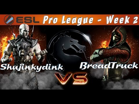 ESL MKX Pro League - Week 2 - ShinjinkyDink vs BreadTruck (Final 4)