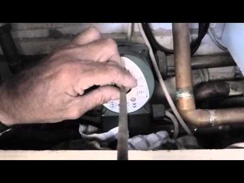 How to Free a Jammed Central Heating Pump.