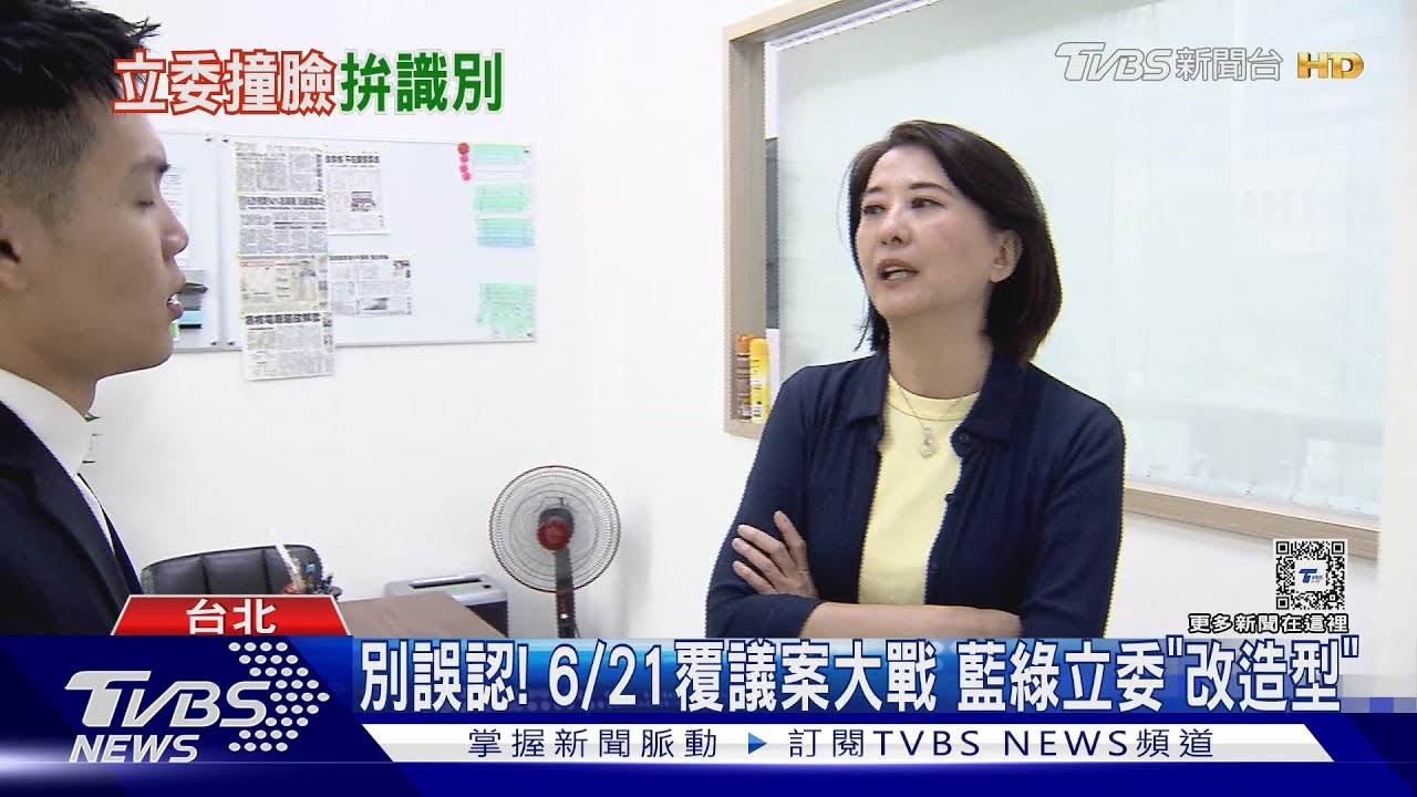 別誤認！　6/21覆議案大戰　藍綠立委「改造型」