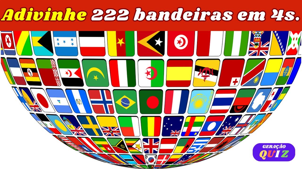 ✅😃😃QUIZ BANDEIRAS DO MUNDO - QUIZ BANDEIRAS DE PAÍSES #42