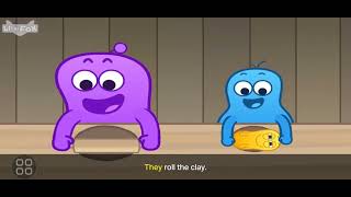 Little fox level 1 : The Blobs and the clay