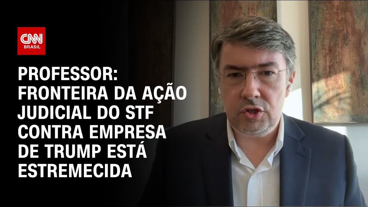 Professor: Fronteira da ação judicial do STF contra empresa de Trump está estremecida | CNN 360º