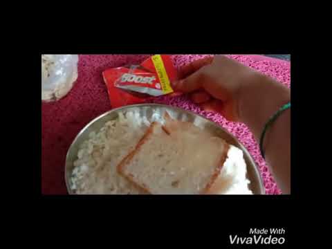 Instant cake with bread and boost