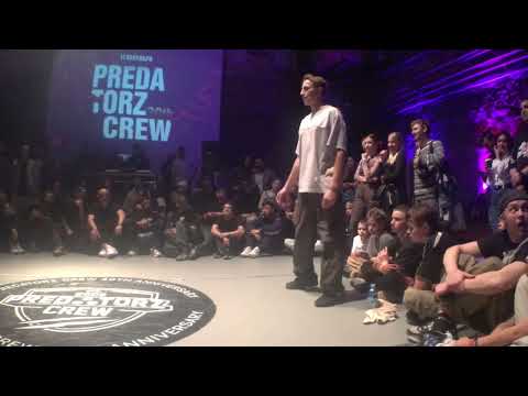 Predatorz Anniversary 20 - 1’2 - Bboy 1x1 - Pj vs Muchaches #bmvideo