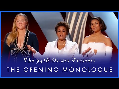 94th Oscars Opening Monologue with Regina Hall, Amy Schumer and Wanda Sykes