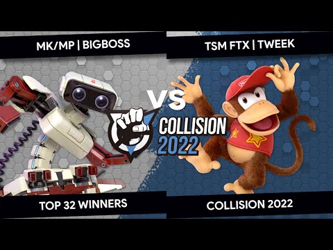 Collision 2022 - BigBoss (R.O.B.) vs Tweek (Diddy Kong) - Top 32 - Winners