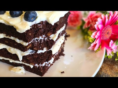 4 MINUTES CAKE NO FLOUR NO BAKE EASY AND SIMPLE
