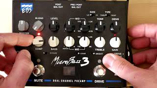 Video thumbnail for STRAIGHT INTO THE DAW: EBS MicroBass 3 by Erik Arkö