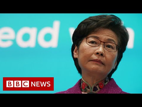 林鄭月娥。香港已成為中國國家安全的 "缺口"- BBC新聞。 (Carrie Lam: HK has become a 'gaping hole' in China's National Security- BBC News)