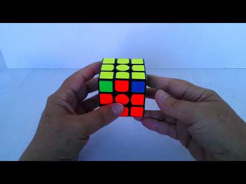 Rubik's Cube -- 2-Look PLL:  Swap Adjacent Corners (3x3)  (See comments for updated version link)