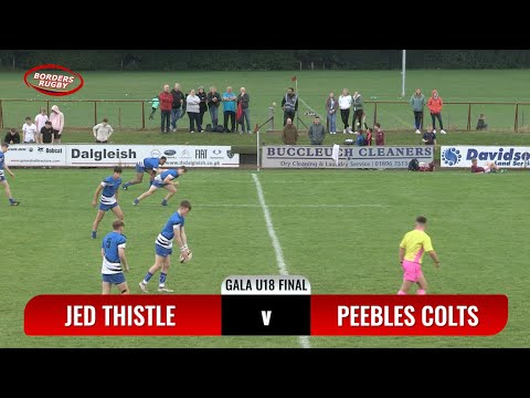 HIGHLIGHTS - PEEBLES COLTS v JED THISTLE - MAROON'D@GALA  U18 FINAL - 19.8.23