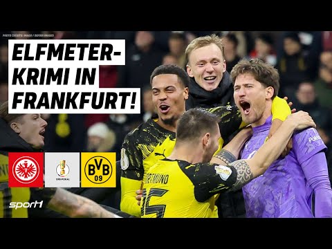 Eintracht Frankfurt - Borussia Dortmund | DFB-Pokal: Tore und Highlights der 2. Runde