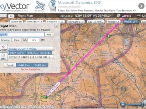 Mountain Flying Skills : Part 1 : Route