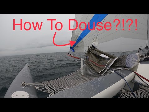 Dousing an Asymmetric Spinnaker Without a Sock - It's Easy!!!