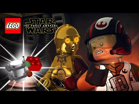 LEGO Star Wars: The Force Awakens Walkthrough: Minikit & Free Play Guide - Poe to the Rescue