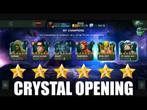 Massive Crystal Opening! + 6* STAR Crystals - Crystal Opening #22 - Marvel Contest of Champions