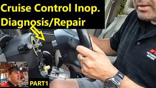 PART1, Cruise Control Inoperative, Diagnosis/Repair, CLOCK SRING R&R Mitsubishi Montero