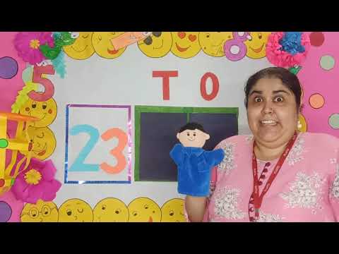 Let Us Learn How to Write & Count Numbers - Number '23' !!!