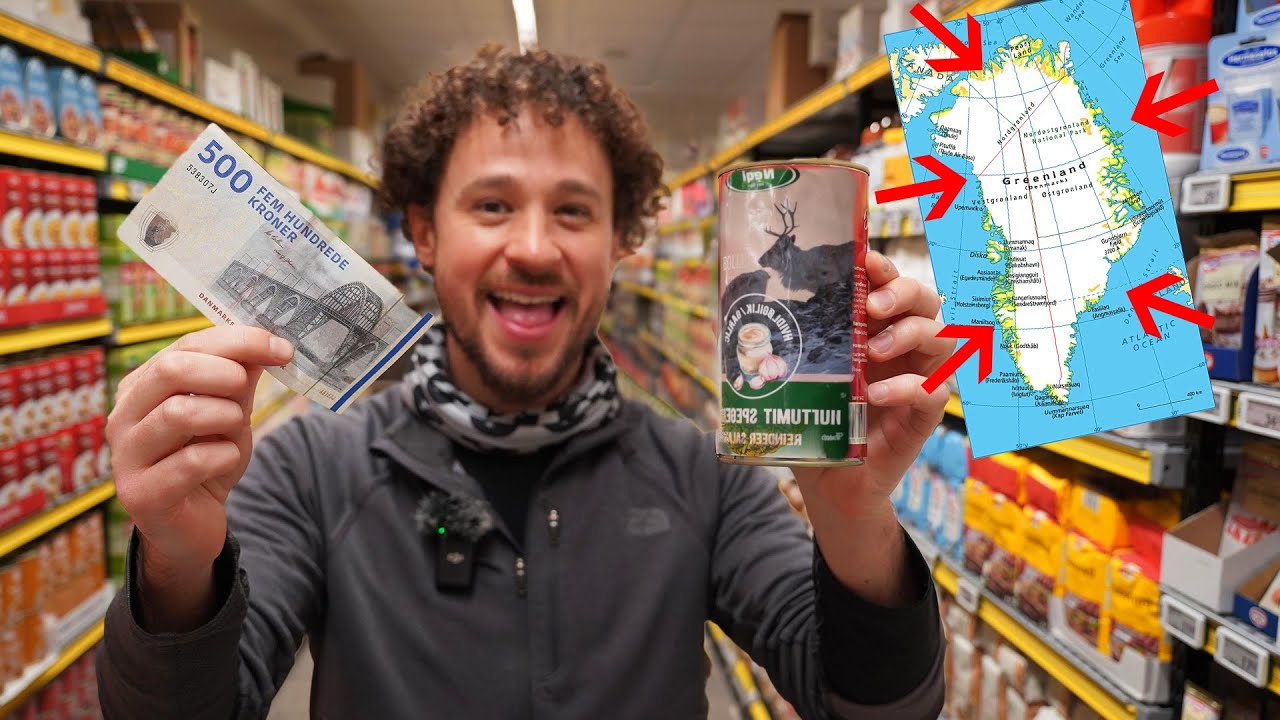 Así es un supermercado en GROENLANDIA: el país más aislado | ¿Todo es carísimo? 🇬🇱