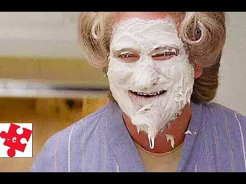 "Миссис Даутфайр" 1993 трейлер / Робин Уильямс.  Пирс Броснан