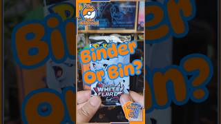 Binder Or Bin Episode 163! Where will today's pull go? #pokemonchannel #pokemoncards #binderorbin