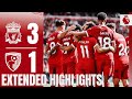 EXTENDED HIGHLIGHTS: Liverpool 3-1 Bournemouth | All-action Premier League win at Anfield