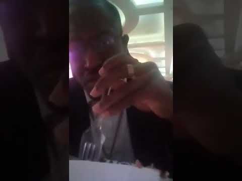 My Son Larry Enjoying eating his cake 🎂 at the Party LOL 😆 😂 😋