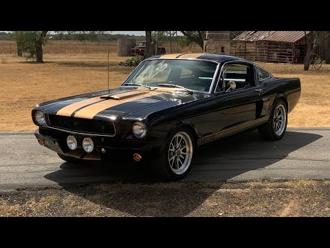 1965 Ford Mustang Fastback 5.0L Coyote V8 Tremec 5-Speed PS PB AC JL Audio 65-6947P