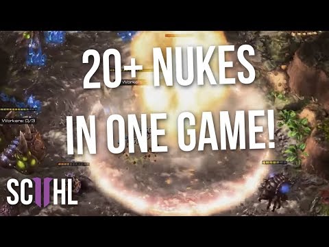 20+ NUKES IN ONE GAME! - Starcraft 2: Serral vs Innovation