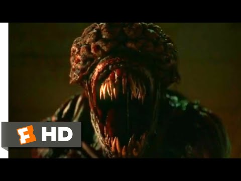 Resident Evil: Welcome to Raccoon City (2021) - Licker vs. Lisa Trevor Scene (8/10) | Movieclips