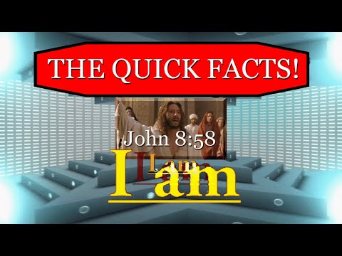 John 8:58. Jesus said before Abraham was, I am WHAT?