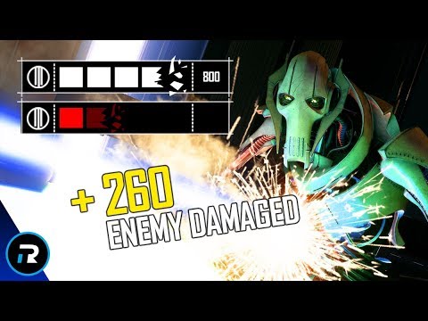 General Grievous Damage Values (All Abilities) - Star Wars Battlefront 2