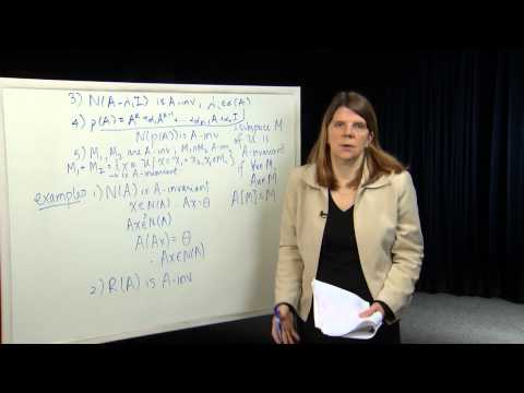 EECS - Module 25 - A-invariant Subspaces