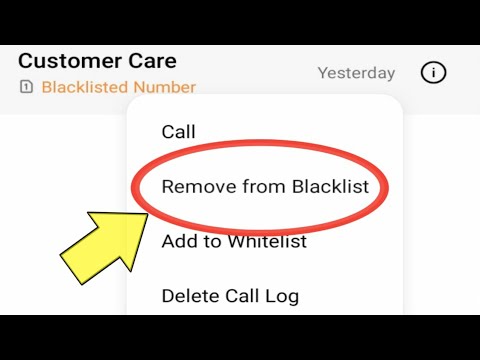 Oppo A5 2020 Remove Blacklist Number | Blacklist Number A5 2020