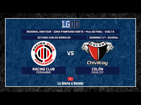 Racing Club (Pergamino) vs Colón (Chivilcoy) | Vuelta | 4tos de Final | ZPN | Regional Amateur