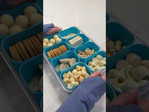 Birthday Snack Box🎂🎉 #snackbox #asmr #restock #candy #birthday #snacks #viral #shorts #fyp #foodie