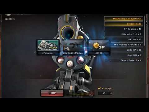 Crossfire PH winning Barrett royal dragon UGS and dragon blade