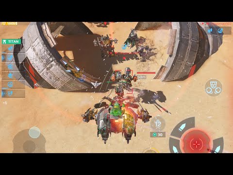 First drop with @ManniGaming ‘s jumping Fenrir build… in Dreadnought | War Robots gameplay