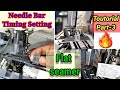 Needle Bar Timing For Flat Seamer Machine FS Sewing Machine Problem FD Machine Timing Setting
