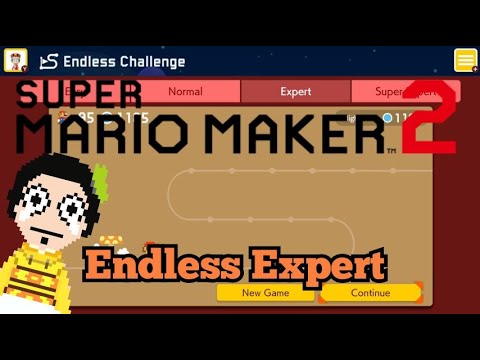 Super Mario Maker 2 Endless Expert 4,7k+