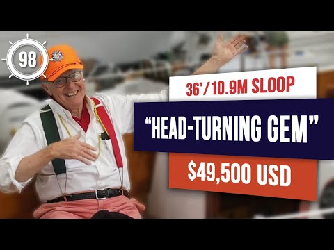 $49,500 Bluewater Sailboat for sale!! GORGEOUS Nautor Swan 36 - EP 98 #sailboatforsale