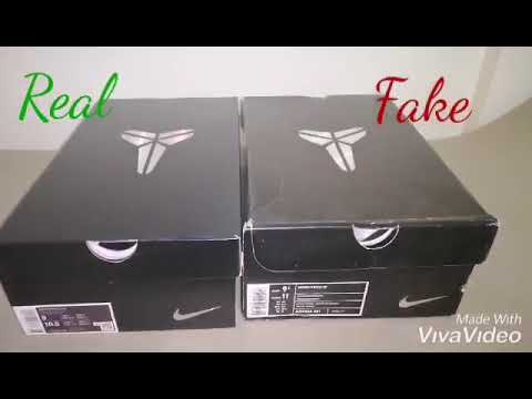 Real vs. Fake kobe mamba focus