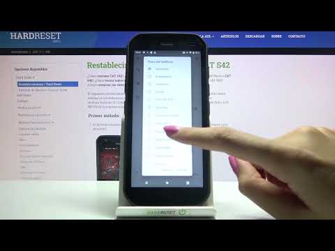 Cómo cambiar el tono de llamadas en CAT S42 - configurar sonidos