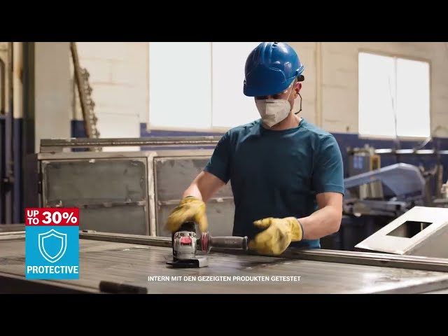 Video teaser for Expert Handle for Vibration Control M14 Angle Grinders - DE