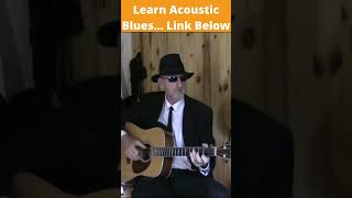 Acoustic Blues -  Delta Blues  - Jim Bruce Glory of Love 👏 #shorts
